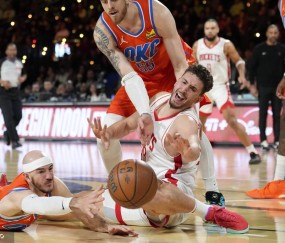 ESPN最新实力榜：雷霆居首火箭第二 勇士第九