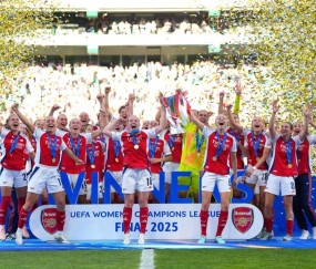HUBLOT宇舶表荣耀见证阿森纳（ARSENAL）问鼎2024-25赛季欧洲女子冠军联赛